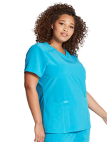 Топ медицинский женский Dickies DK615, голубой, XS