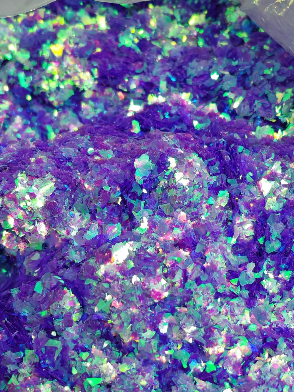 Хлопья - слюда 88707 Аметистовый - для литья изделий и творчества