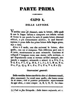 Gramatica della lingua italiana | Ferdinando Bellisomi