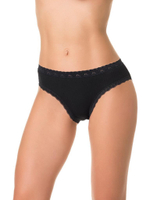 Трусики-слипы из деликатного хлопкового полотна (Размер: XL) (Цвет: темно-синий)