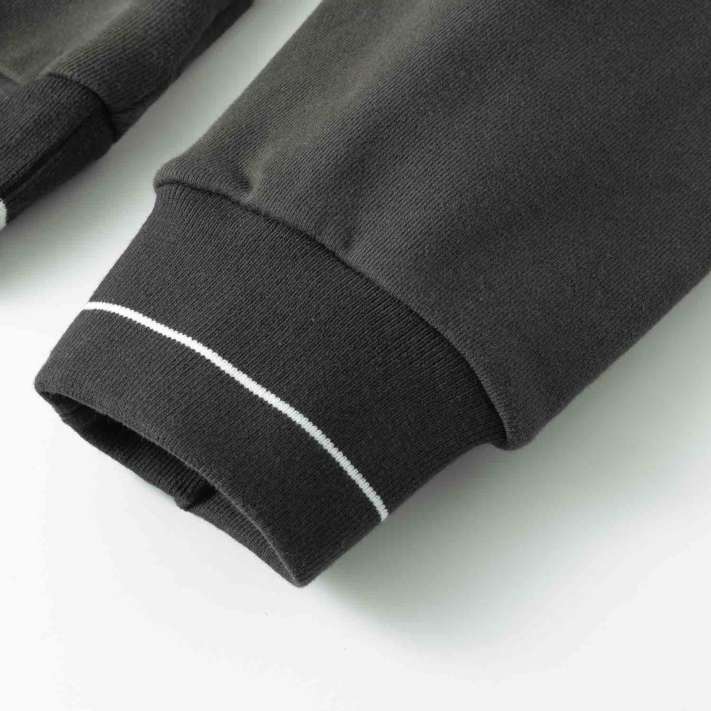 Толстовка Ymkashix Four Stripes серый/коричневый/зеленый/графитовый