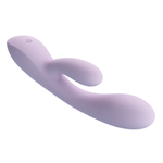 Лиловый гибкий вибратор-кролик 19см Pretty Love Rosolyn Rabbit Vibrator Violet BW-500055-2