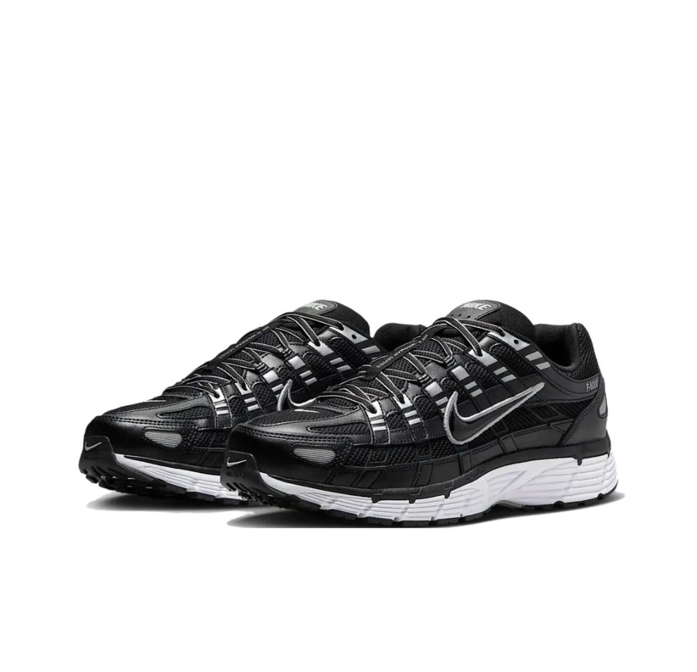 Кроссовки Nike P-6000 'Black White Metallic Silver' CD6404-026