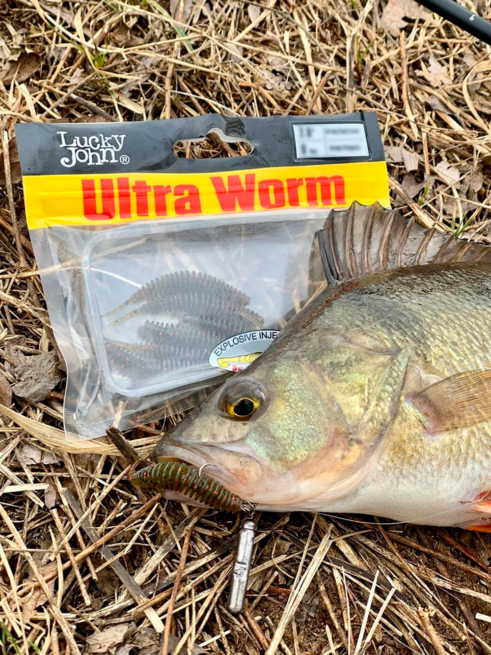 Слаги съедобные искусственные LJ Pro Series TRICK ULTRAWORM 2,0in (05.00)/S21 9 шт. в упак.