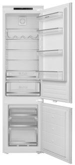 Встраиваемый двухкамерный холодильник Meferi MBR193 COMBI NO FROST POWER