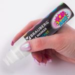 Маркер меловой "POP-ART" БЕЛЫЙ, 15 мм, сухостираемый, для гладких поверхностей, BRAUBERG, 151537