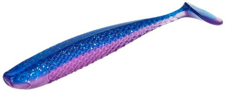 Виброхвосты съедобные Lucky John SLICK SHAD PADDLE 6 in / цвет Z18 / 3 шт.