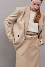 ТОНКИЙ РЕМЕНЬ В ДВА ОБОРОТА CARAMEL