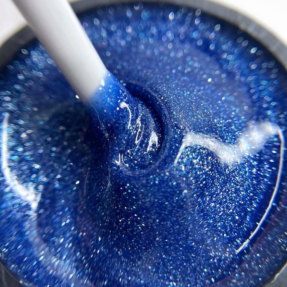 ATASHI Smart Гель UV GEL Reflect Blue (светоотражающий), 15мл