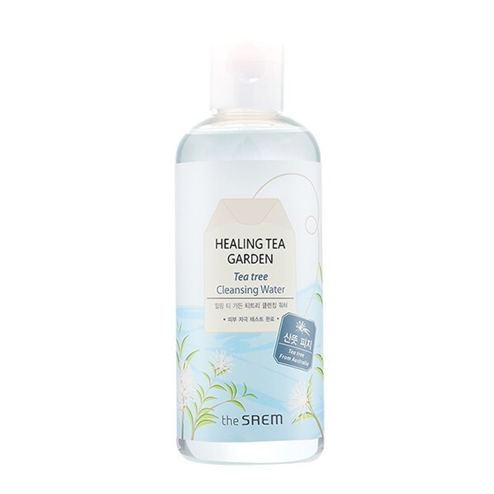 The Saem Вода очищающая с экстрактом чайного дерева Tea Garden Tea Tree Cleansing Water, 300мл