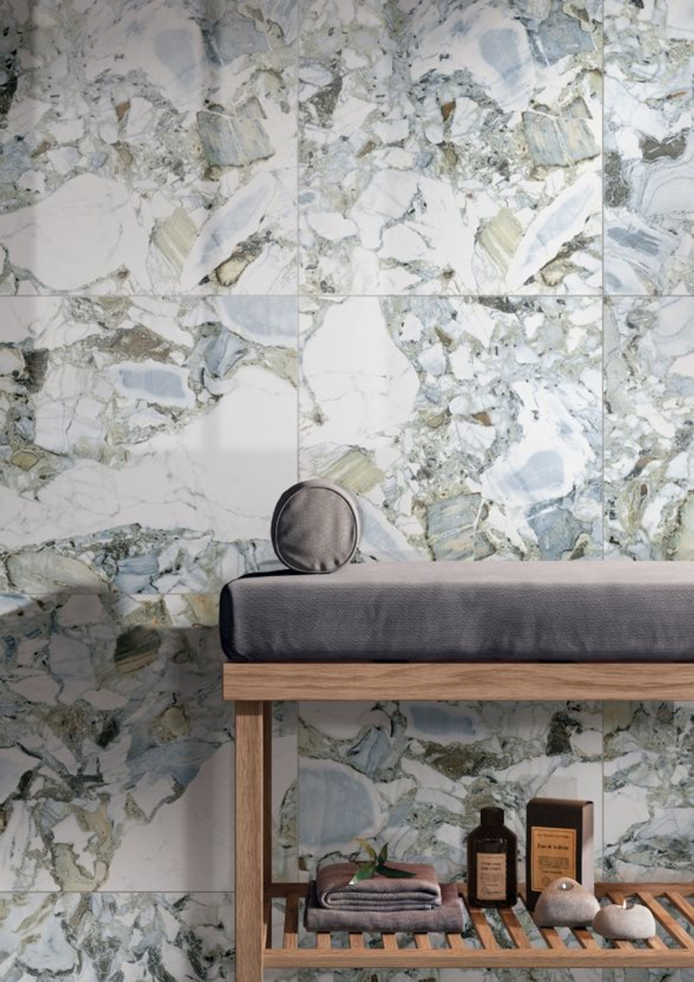 60x60 CityMarble Амазония Мультиколор Лаппато R9