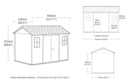Садовый сарай Keter Oakland 1175