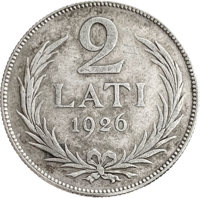 2 лата 1926 Латвия
