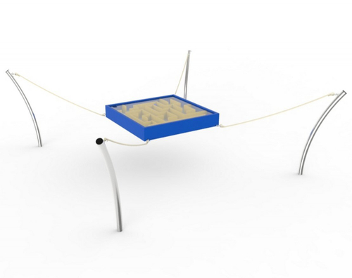 Игровой элемент Подвесной лабиринт 335.02 (4 стойки)