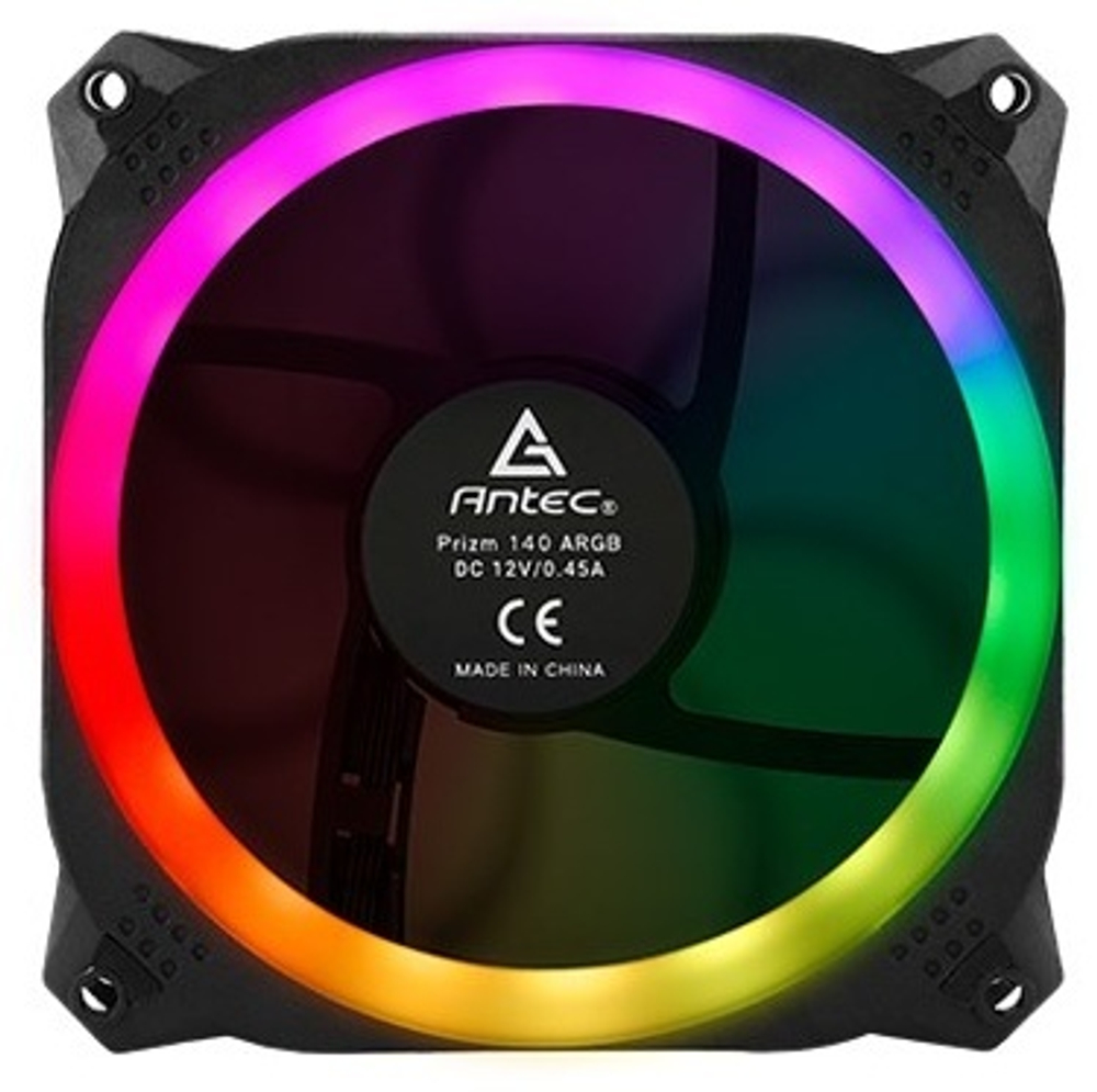 Кулер Antec Prizm 140 ARGB 2+C черный