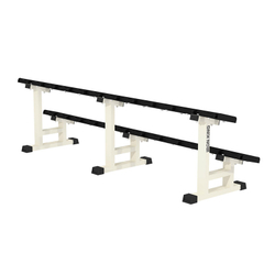 Стойка для профессиональных гантель на 12 пар горизонтальная Белый