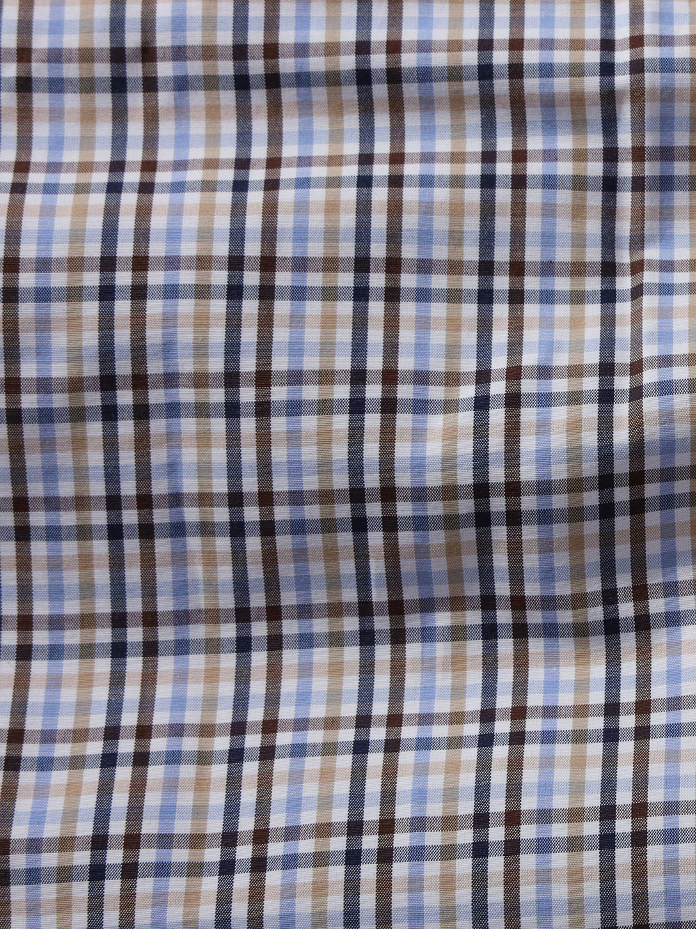 Сорочка мужская VESTER длинный рукав, клетка, хлопок/пэ 55314 46