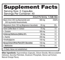 Full Focus 120C (Concentration & Mood)