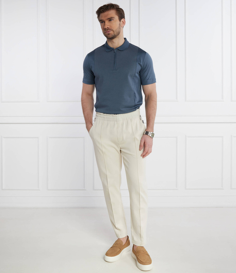 Поло P-Paras 365 BOSS BLACK - темно-синий(50512686)