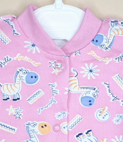 Боди Зебра (розовый)