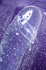 Фаллоимитатор двусторонний Toyfa прозрачный 40 см