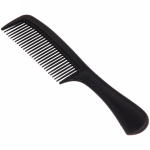 Расческа классическая с ручкой «Правильная», цвет черный, 20см