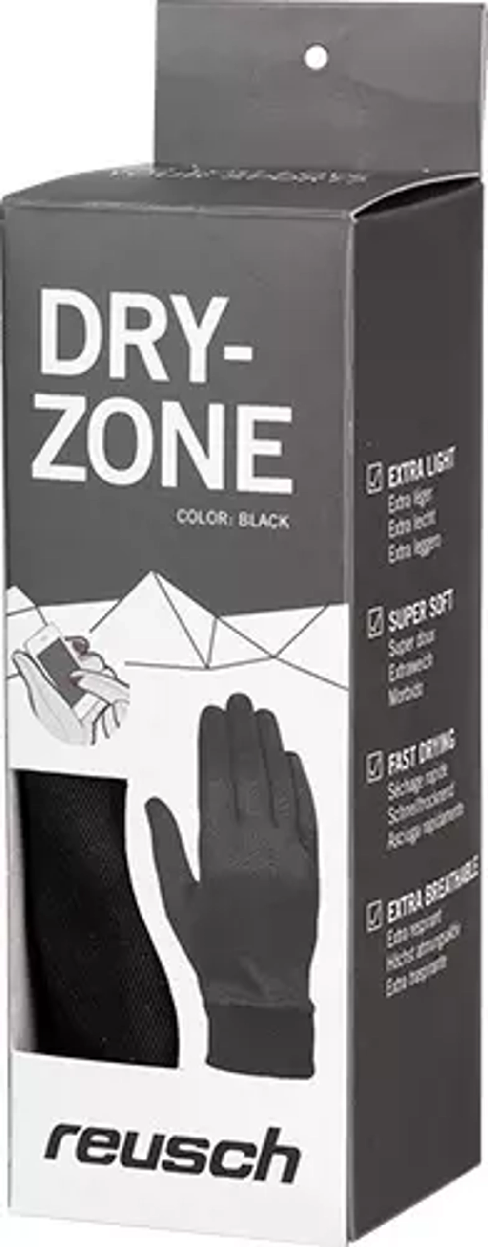 Перчатки горнолыжные REUSCH Dryzone SP Glove Black (inch (дюйм):9,5)