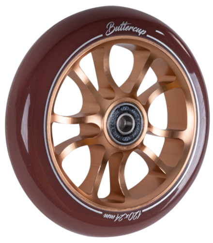 Колесо для самоката Buttercup 120x24 мм(коричневый / brown)