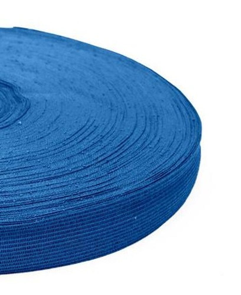 Тесьма окантовочная, ш. 2,2 см, п/э 100%, 2,4 гр/м, василёк