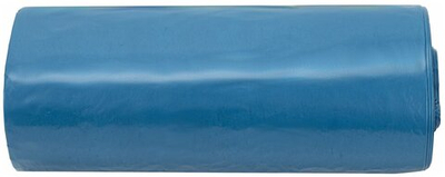 Мусорные мешки 57*73*12,5 60л/25 шт рулон голубые