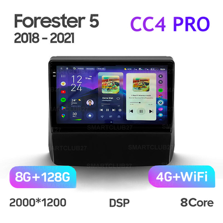 Teyes CC4 Pro 9" для Subaru Forester 5 2018-2021