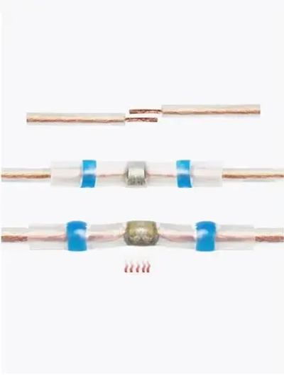 Термоусадка с припоем клеевая 50 шт.