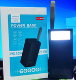 Портативный аккумулятор MAIMI Mi39 60000 mAh (черный)
