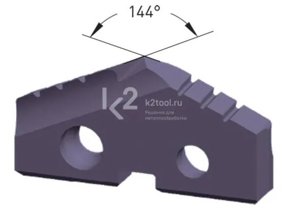 Сменная пластина из порошковой стали Karnasch Ø64 мм, арт. 22.3510.0640