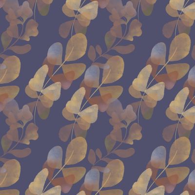 Акварельные листья