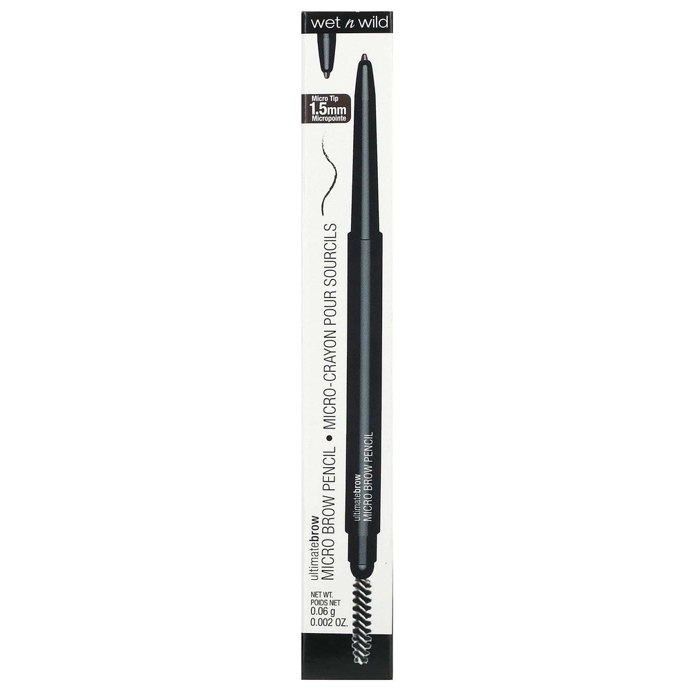 wet n wild, Ultimate Brow, карандаш для бровей, пепельно-коричневый, 0,06 г (0,002 унции)