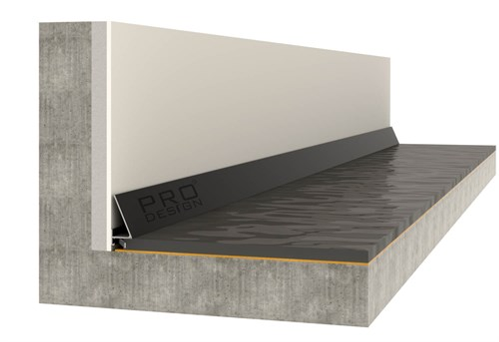 Плинтус Pro Design Corner 570 Анодированый черный 2700мм