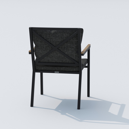 Стул Ideal Patio ФЕСТА плюс маренго - каркас карбон