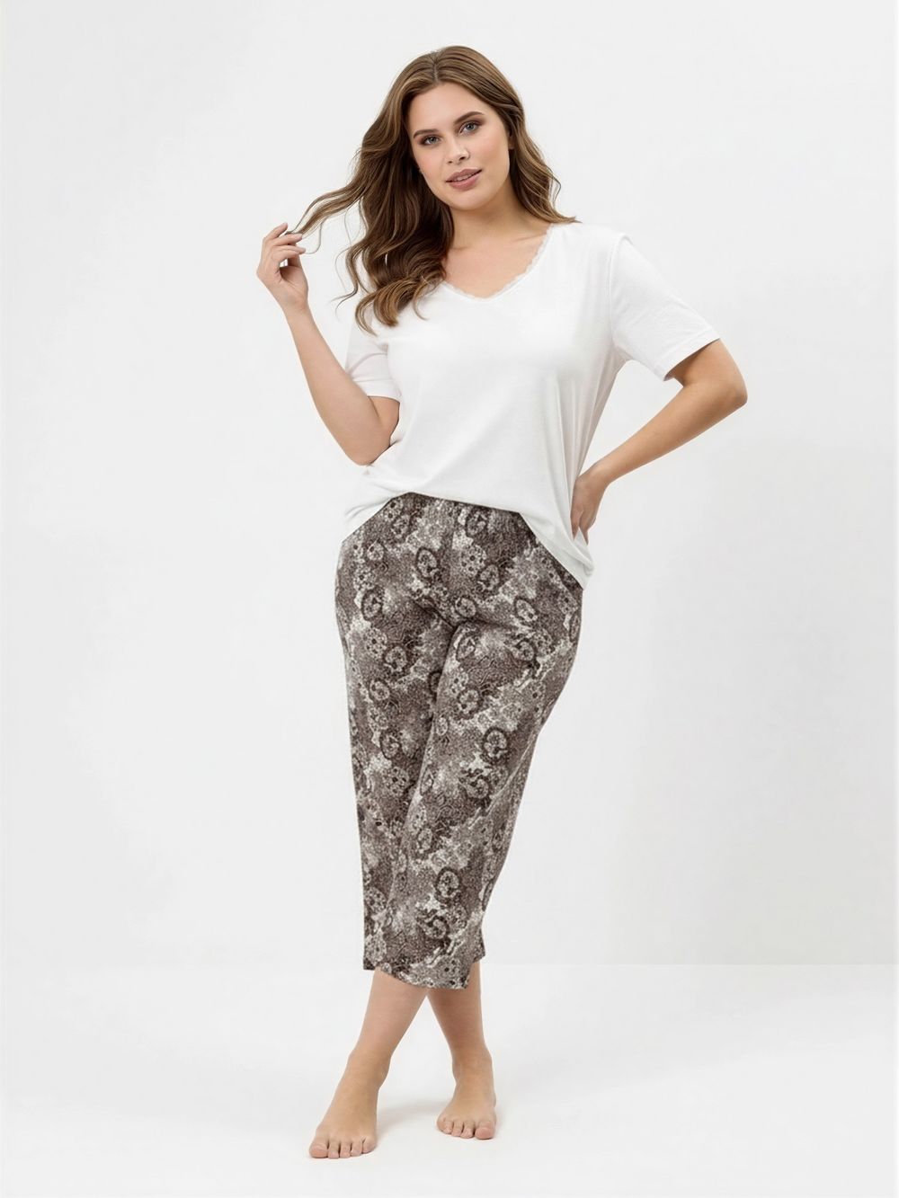 Пижама Луна-1 Виотекс МОЛОЧНЫЙ