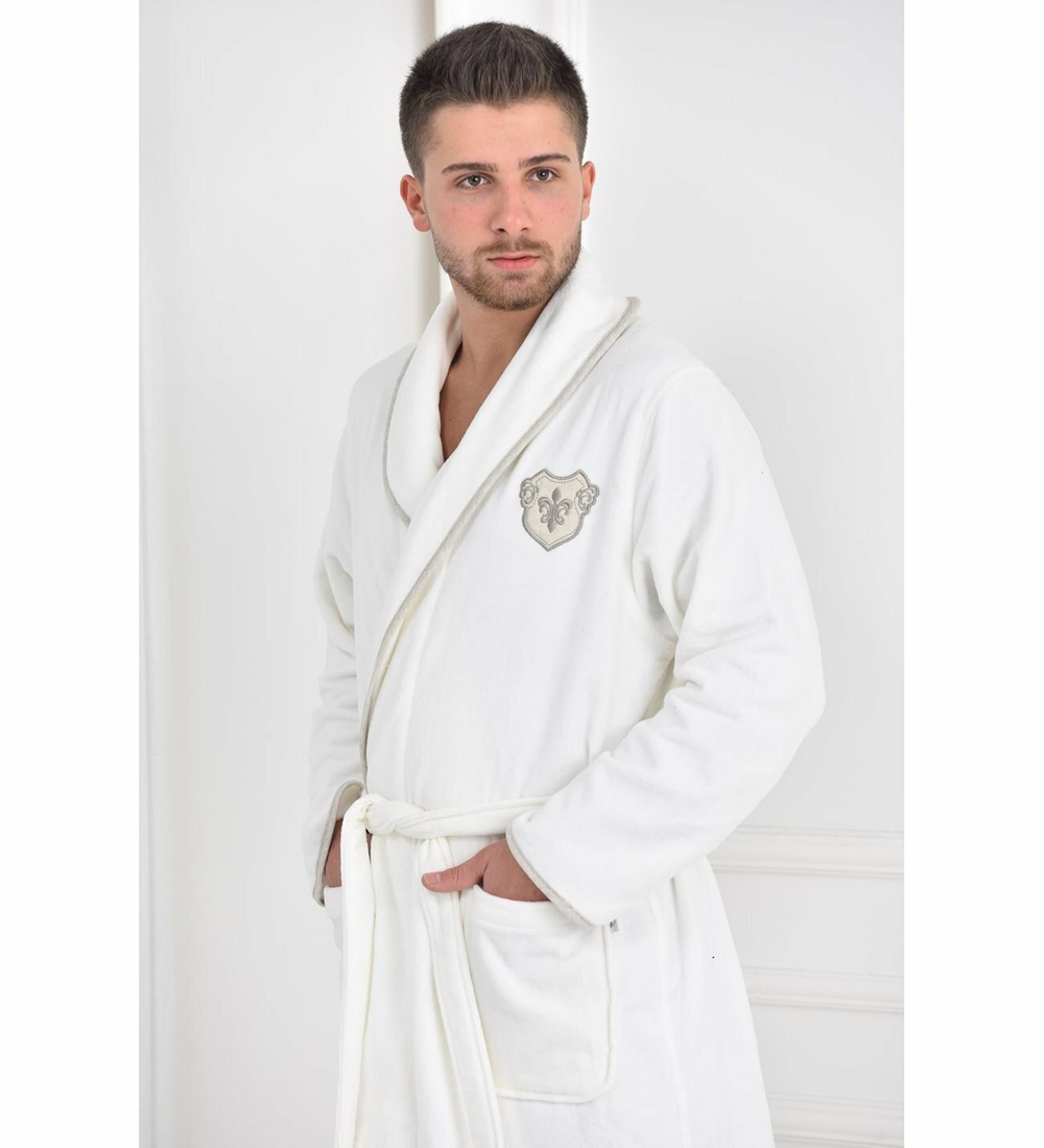 Мужской халат из органического хлопка Eco Cotton Hera