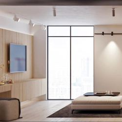 Светильник накладной SP-POLO-R85-1-15W Warm White 40deg (Black, Gold Ring) (Arlight, IP20 Металл, 3 года) 022953