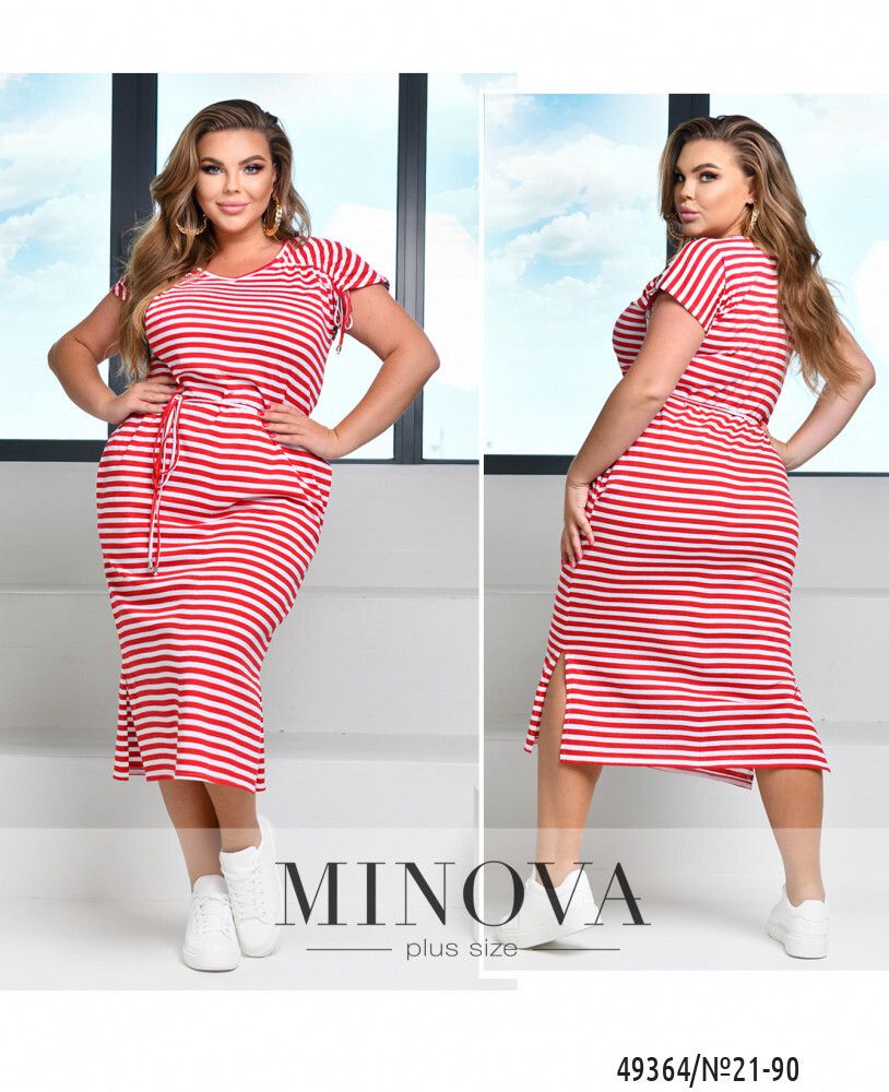 Платье 21-90-красный Minova Платье 21-90-красный Minova