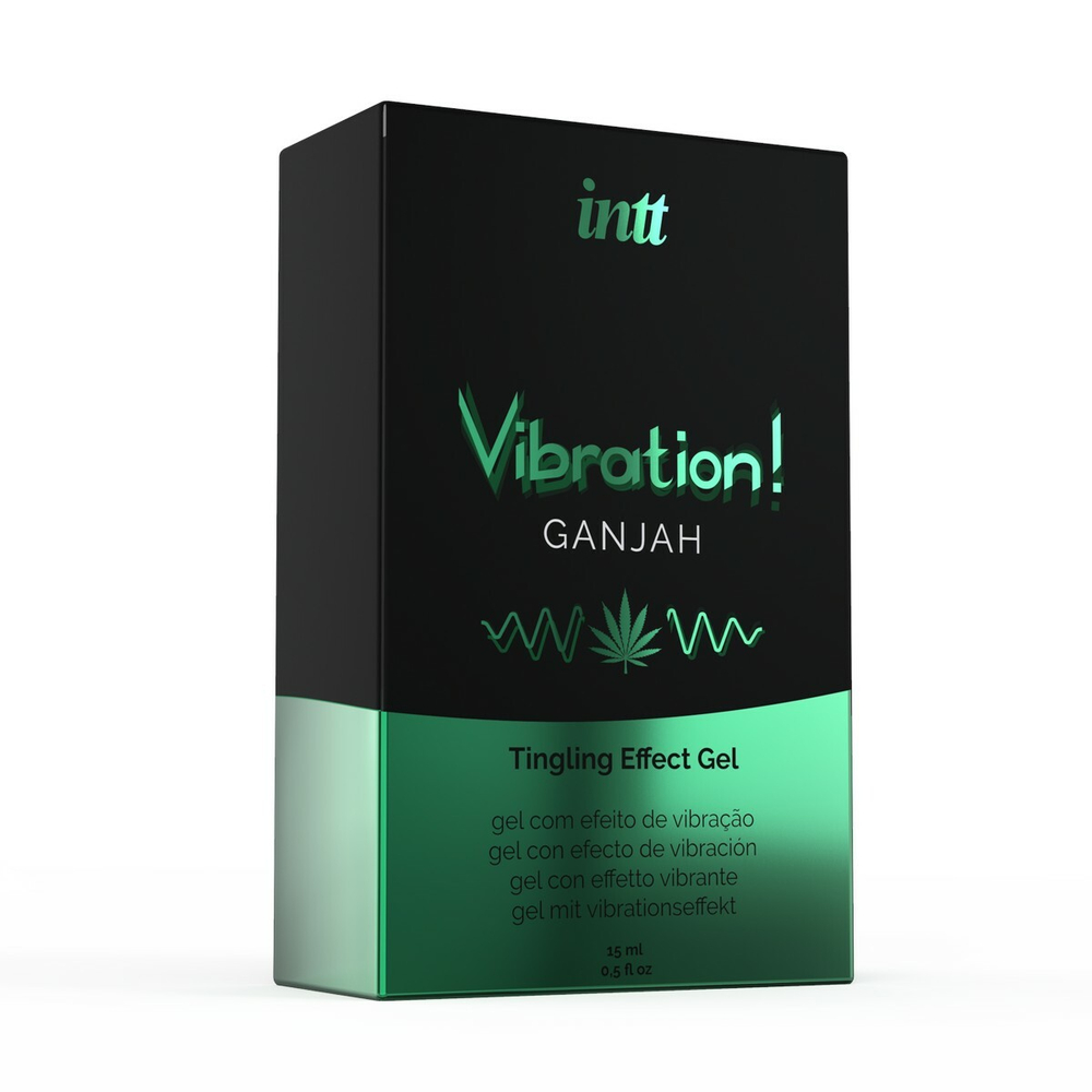 Жидкий интимный гель Intt с эффектом вибрации Ganjah, 15мл