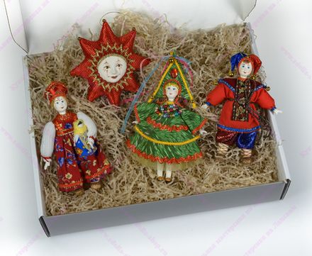 Набор ёлочных игрушек Новогодний №10