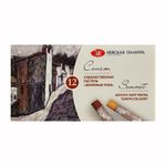 Пастель сухая художественная "Сонет" "Земляные тона", 12 цветов, круглое сечение, 7141244