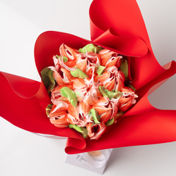 Шоколадный творожный кулич с грецким орехом и пеканом