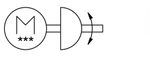 Поворотный привод Festo ERMS-32-180-ST-M-H1-PLK-AA