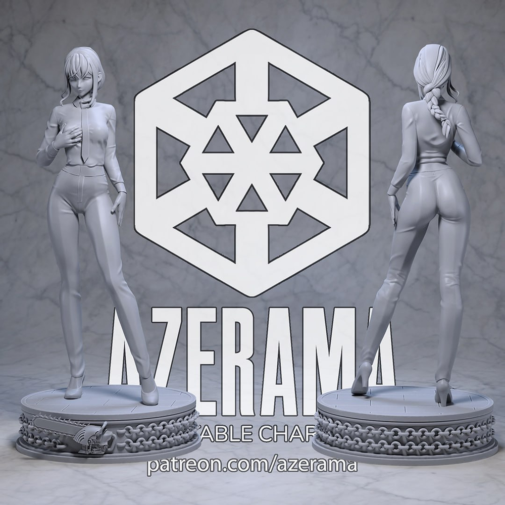 Макима Человек-бензопила Фигурка Makima Chainsaw Man