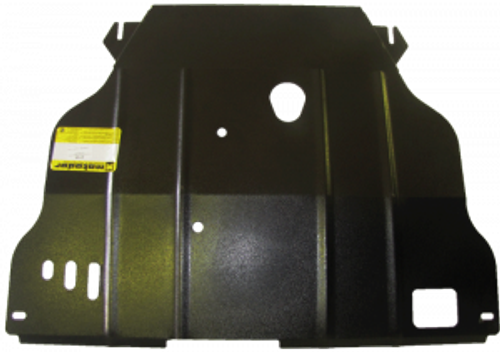 Усиленная защита Motodor картера двигателя, кпп. 2 мм, сталь. для Mazda 626 V 1997-2002 арт.01120