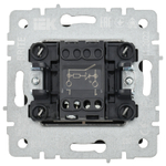 BRITE Выключатель 1-клавишный с индикацией 10А ВС10-1-1-БрШ шампань IEK